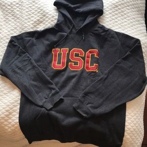 Gray USC hoodie (Southern California) (Size L)